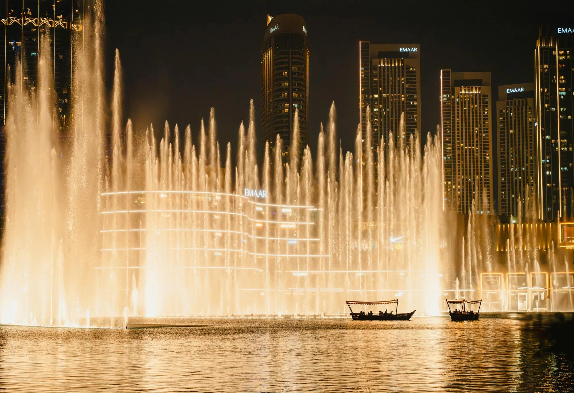 The Dubai Fountain show will make a grand return on October 1