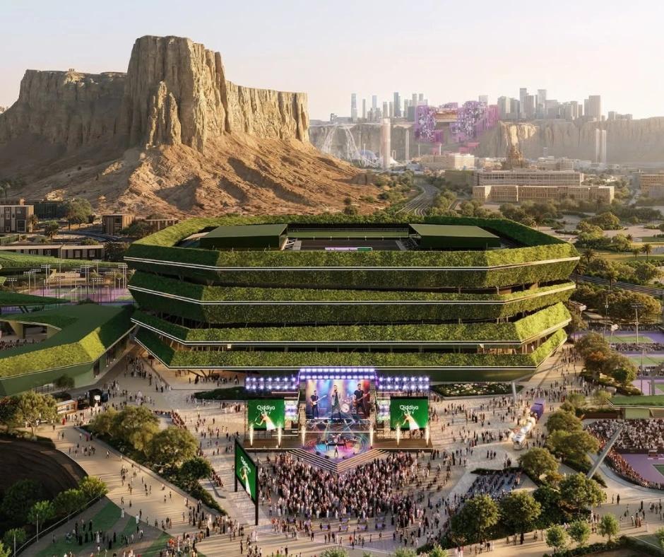 مدينة القدية: مركز عالمي للتنس بحلول 2027